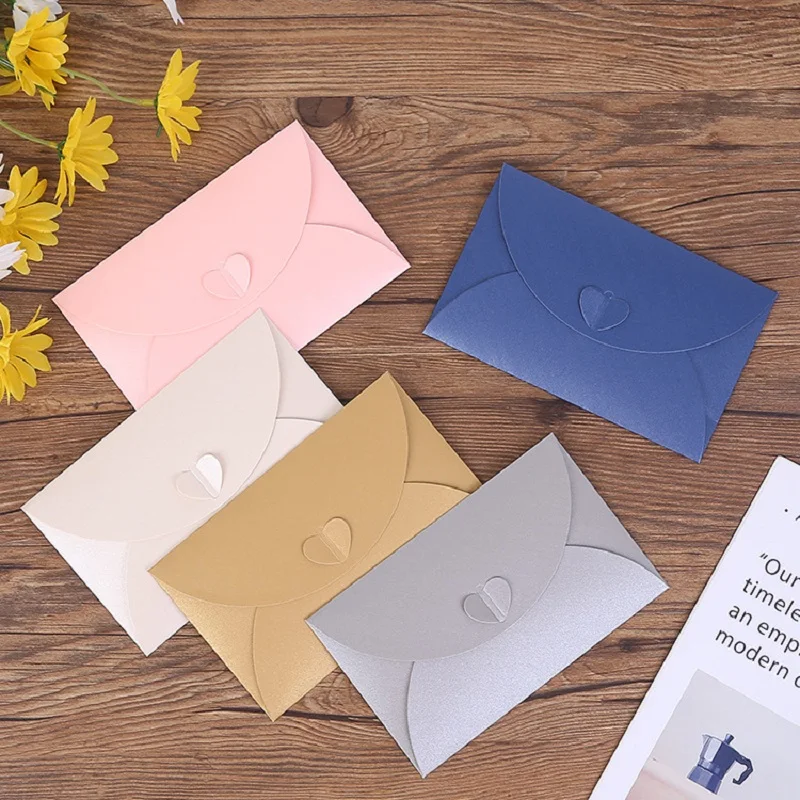 Wedding Supply Business - Enveloppes d'amour en papier nacré pour