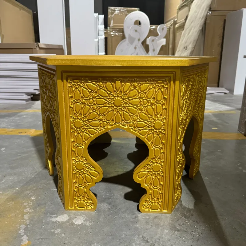Indian Wedding Supply - Table ronde de style indien à