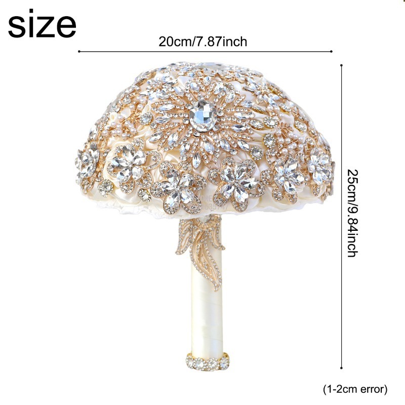 Wedding Supply Factory - Bouquet de Mariage de Luxe Européen
