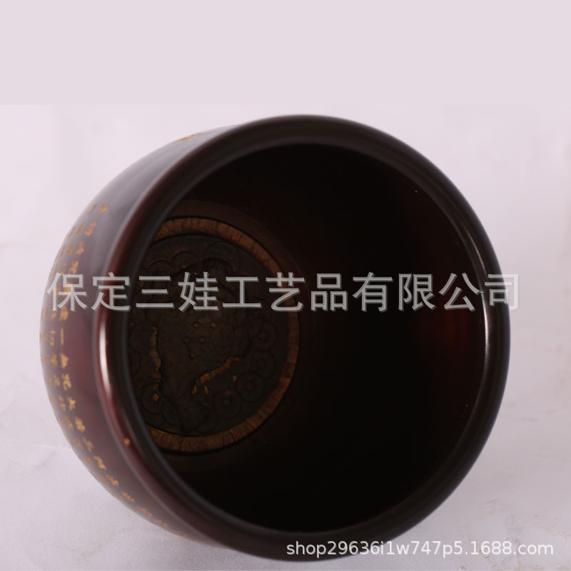 Wedding Sutra - Vase en laiton massif Sutra, ornement