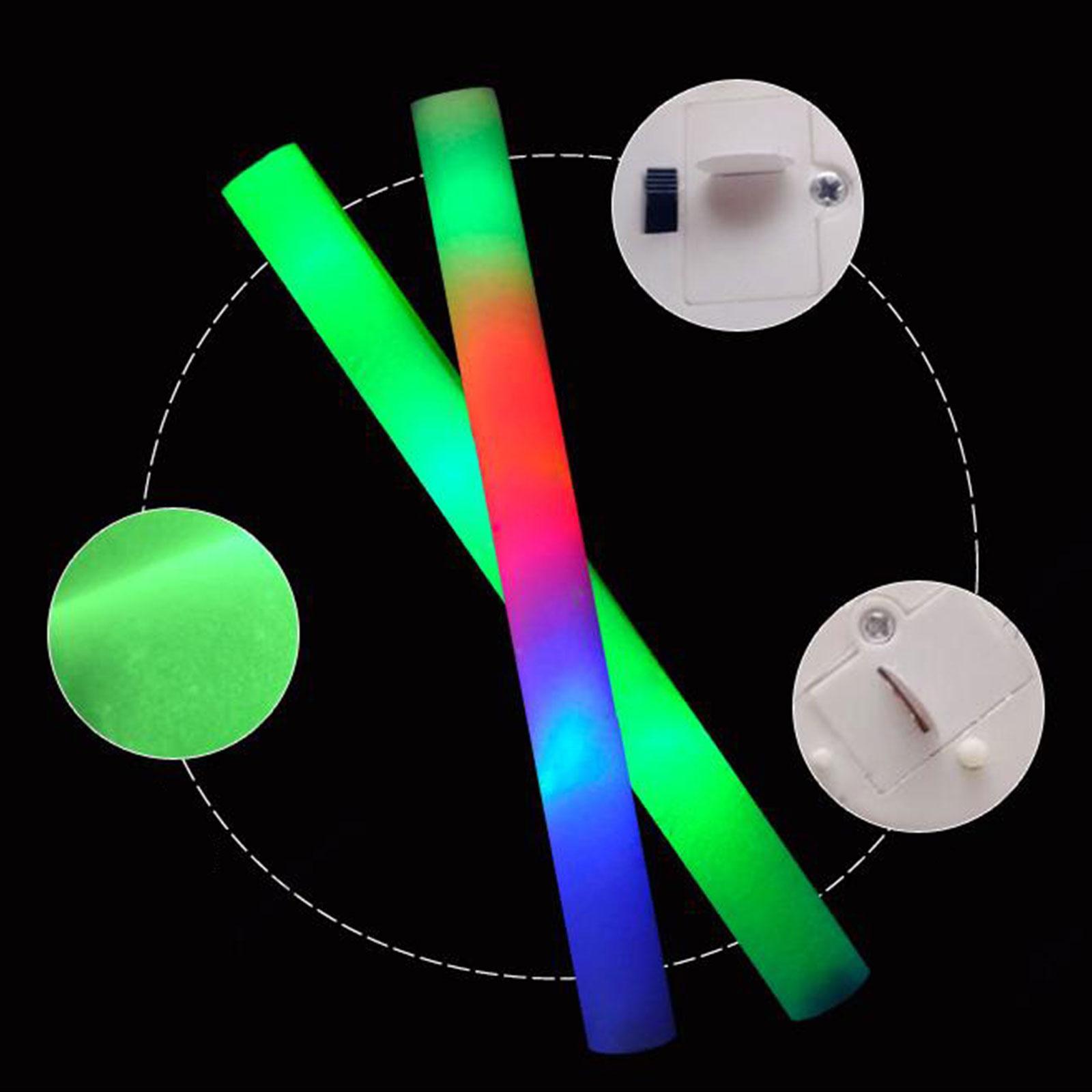 Wedding Supply Bulk - Lot de bâtons lumineux en mousse,
