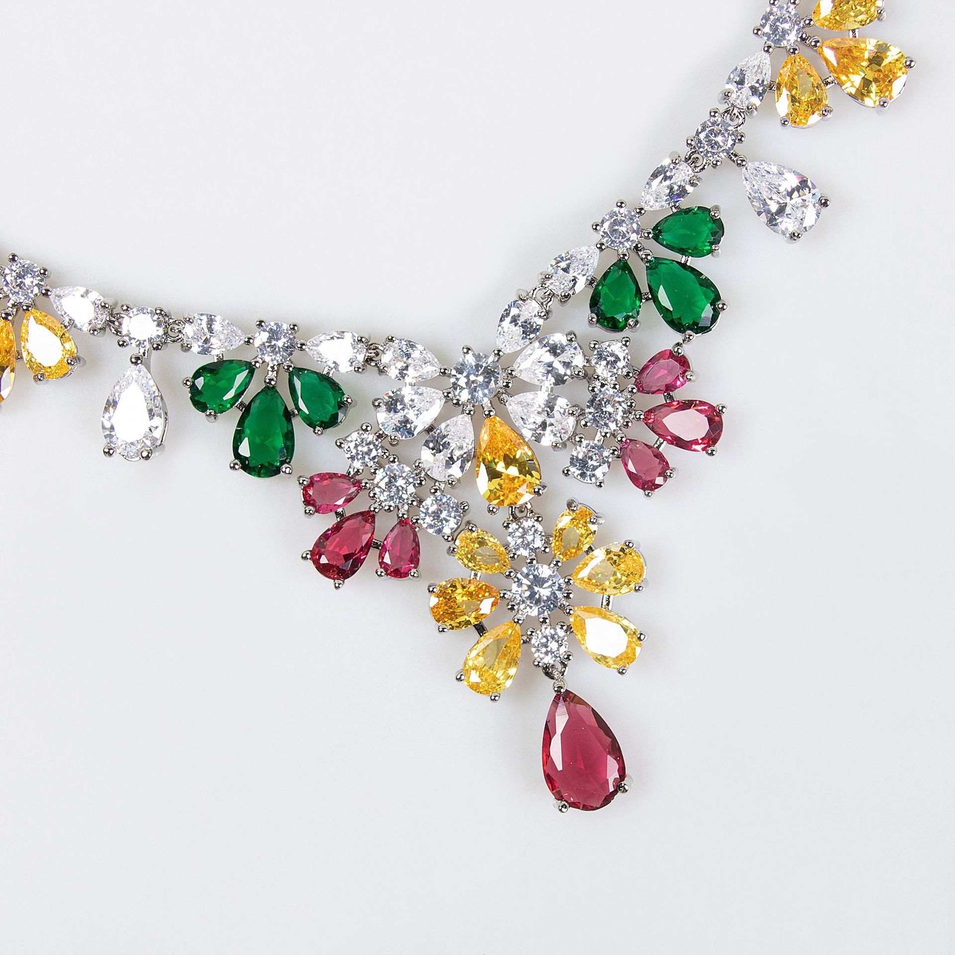 Ensemble de bijoux de mariée d - Indian Wedding Supply avis et prix