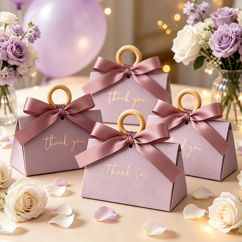 Boîte cadeau élégante en bois  - Wedding Souvenir avis et prix