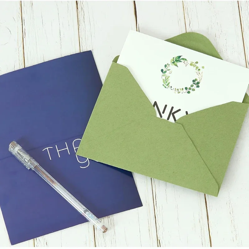 Enveloppe Rétro Verte en Papie - Wedding Supply Business avis et prix