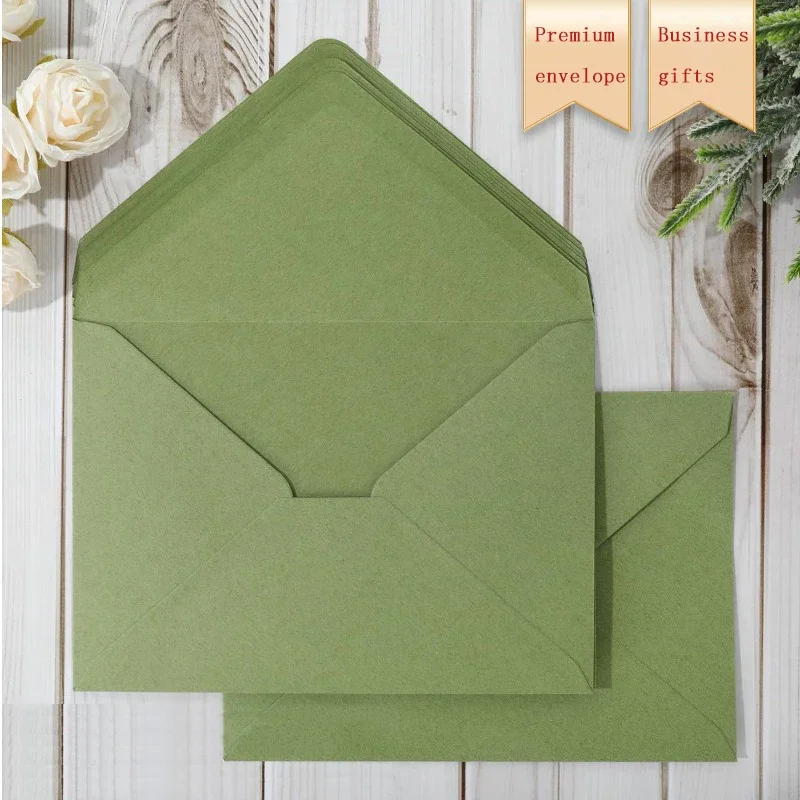 Enveloppe Rétro Verte en Papie - Wedding Supply Business avis et prix