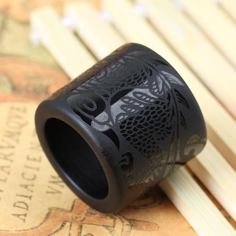 Bague en obsidienne naturelle  - Wedding Sutra avis et prix