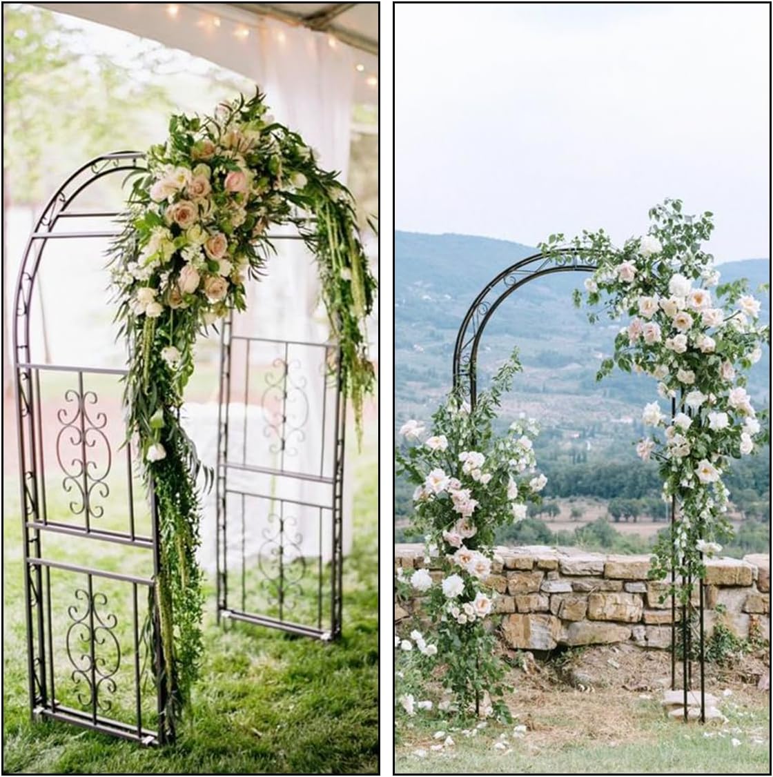 Arche de jardin en métal, arch - Wedding Arch Flower avis et prix