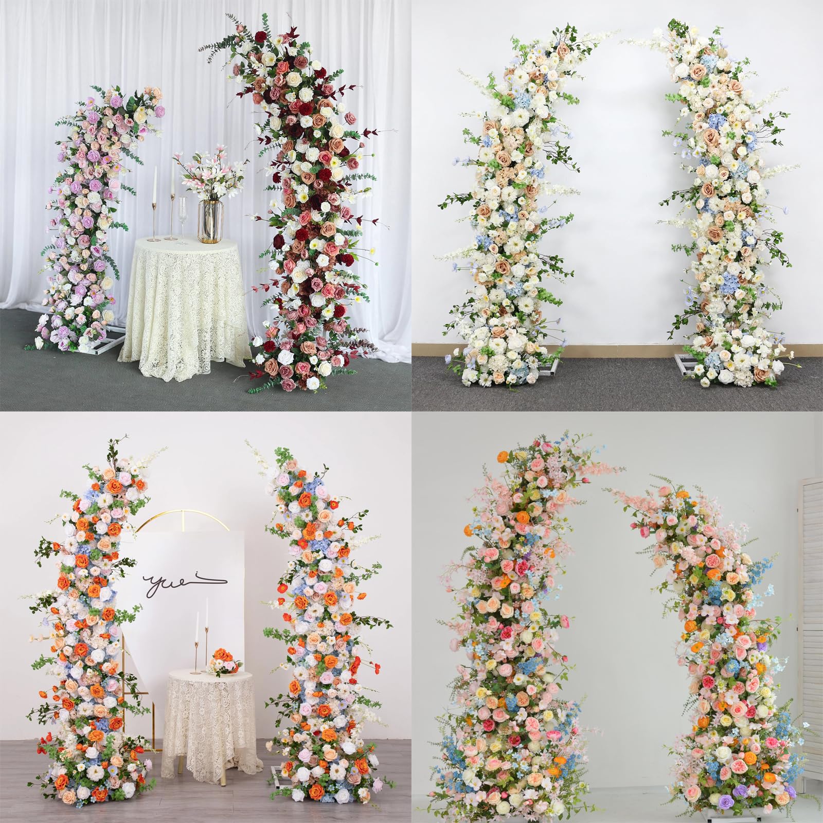 Support à ballons demi-arc, dé - Wedding Arch Flower avis et prix