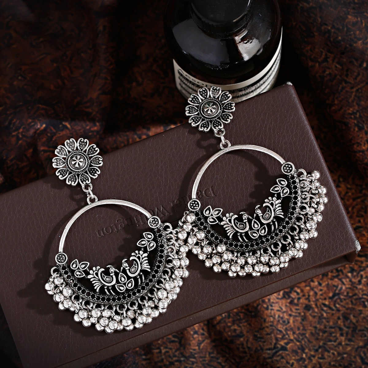 Boucles d'oreilles en argent r - Indian Wedding Supply avis et prix