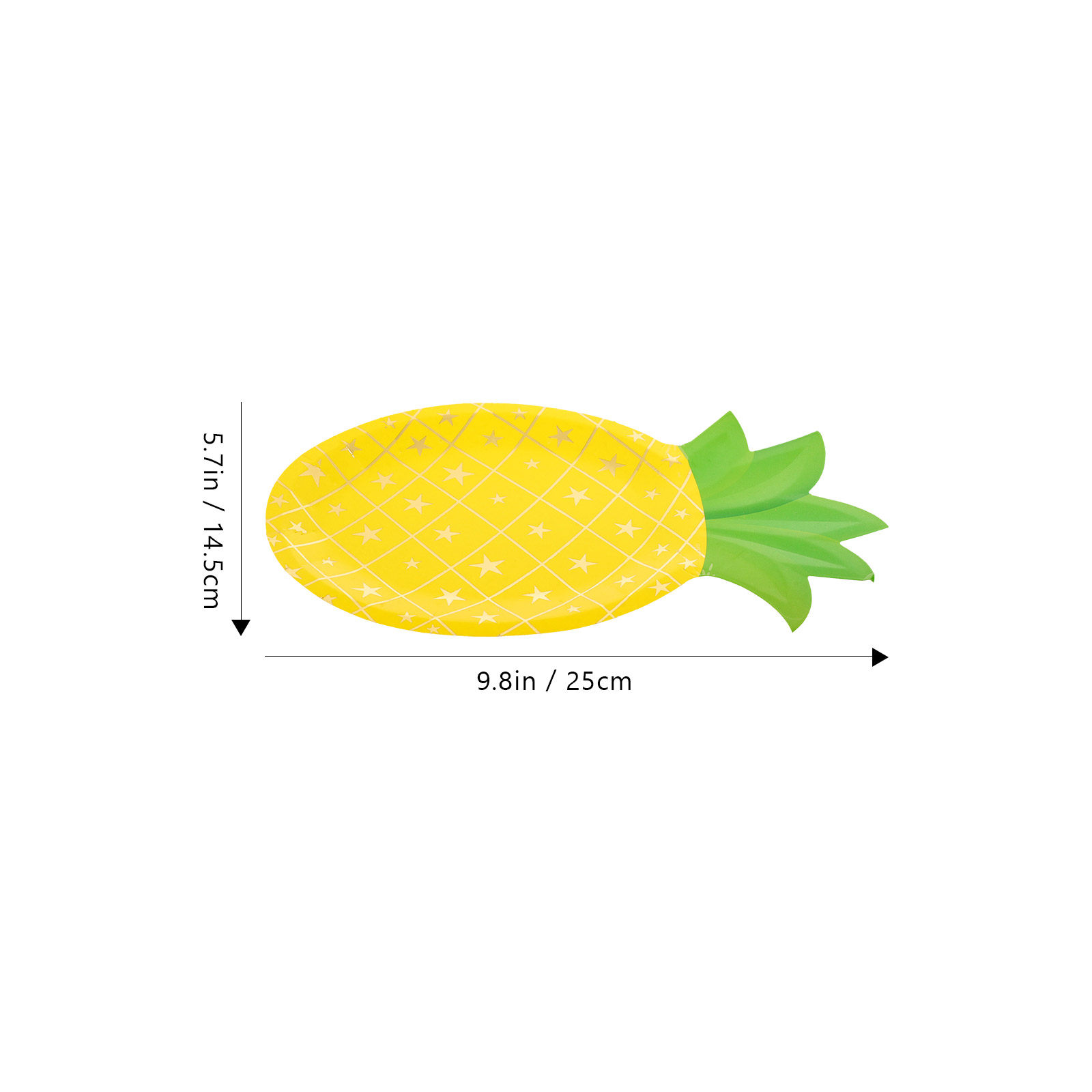 8 Assiettes en papier ananas j - Wedding Supply Bulk avis et prix