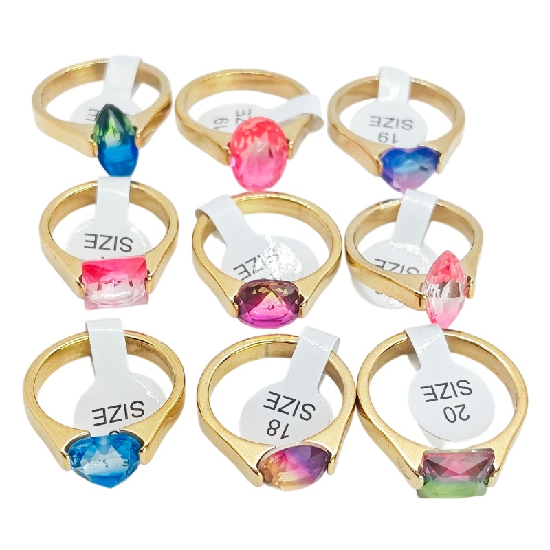 Lot de 12 bagues unisexes en a - Wedding Supply Bulk avis et prix