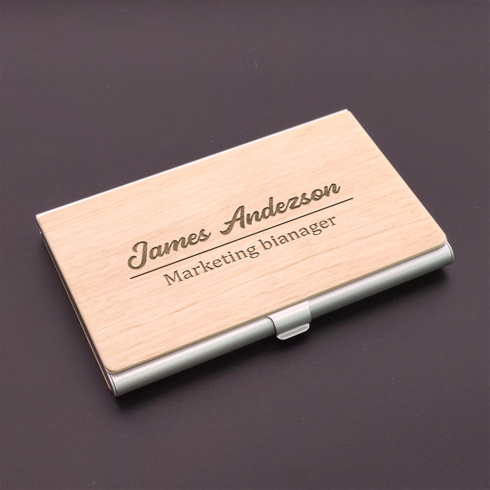 Porte-cartes de visite en bois - Wedding Supply Business avis et prix