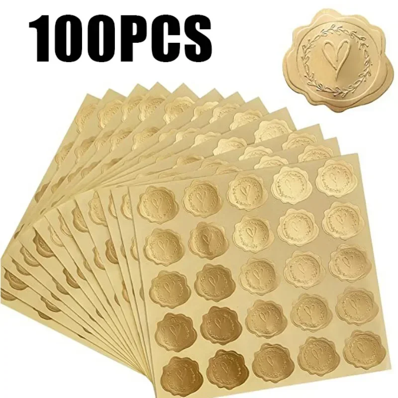 Autocollant cœur en relief dor - Wedding Sutra avis et prix