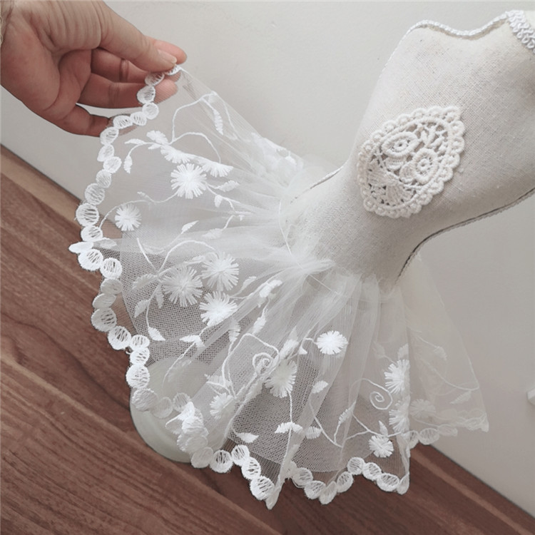 Tulle blanc en maille de 12CM  - Wedding Water Supply avis et prix