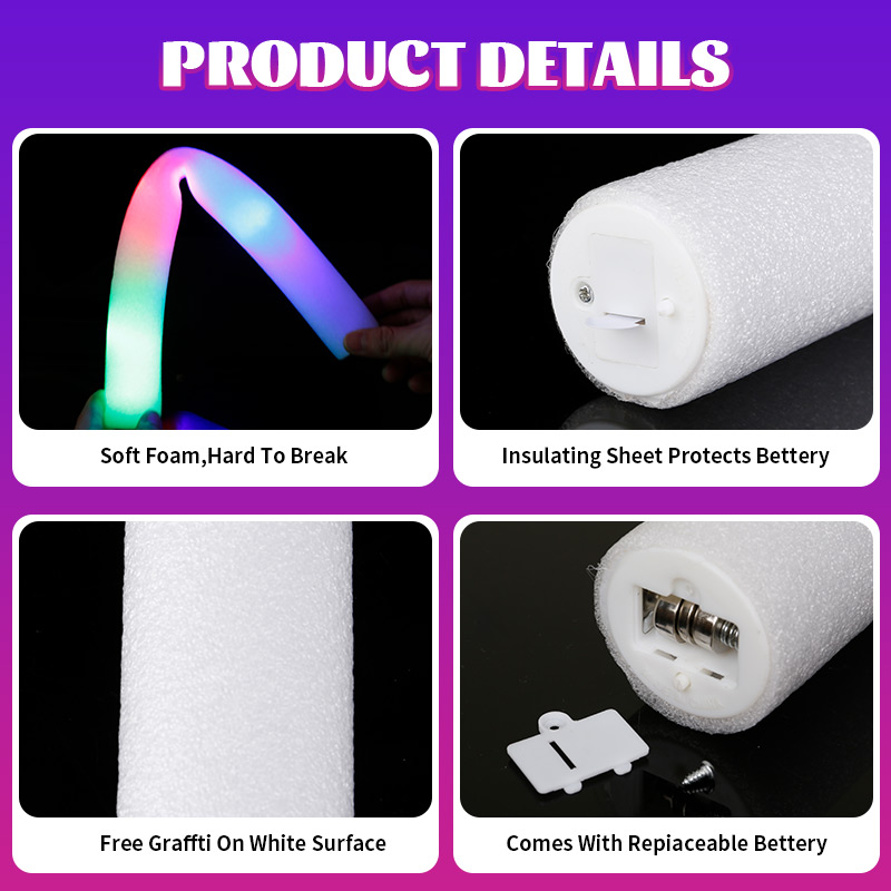 Bâtons lumineux LED en vrac, 1 - Wedding Supply Bulk avis et prix