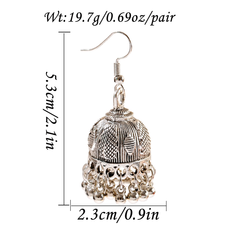 Boucles d'oreilles pendantes e - Indian Wedding Supply avis et prix