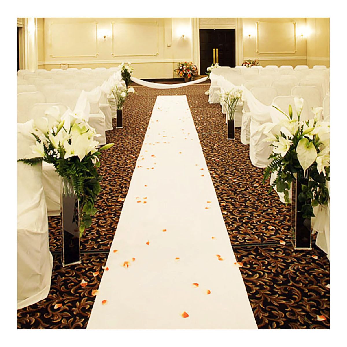 Tapis Antidérapant Blanc pour  - Aisle Runner White avis et prix