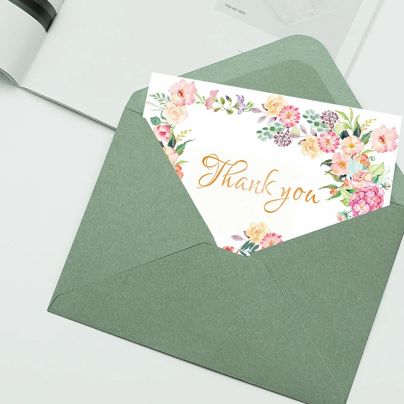 Enveloppe verte 18.4x13.3cm, 5 - Wedding Supply Business avis et prix